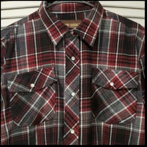 🌻 2/12 NWOT Men's Plaid Flannel Shirt